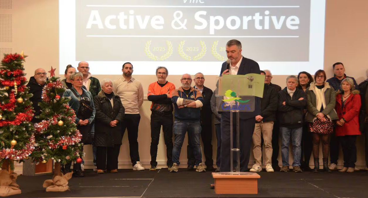 Guilers : le maire Matthieu Séité présente ses vœux lors d’une cérémonie officielle