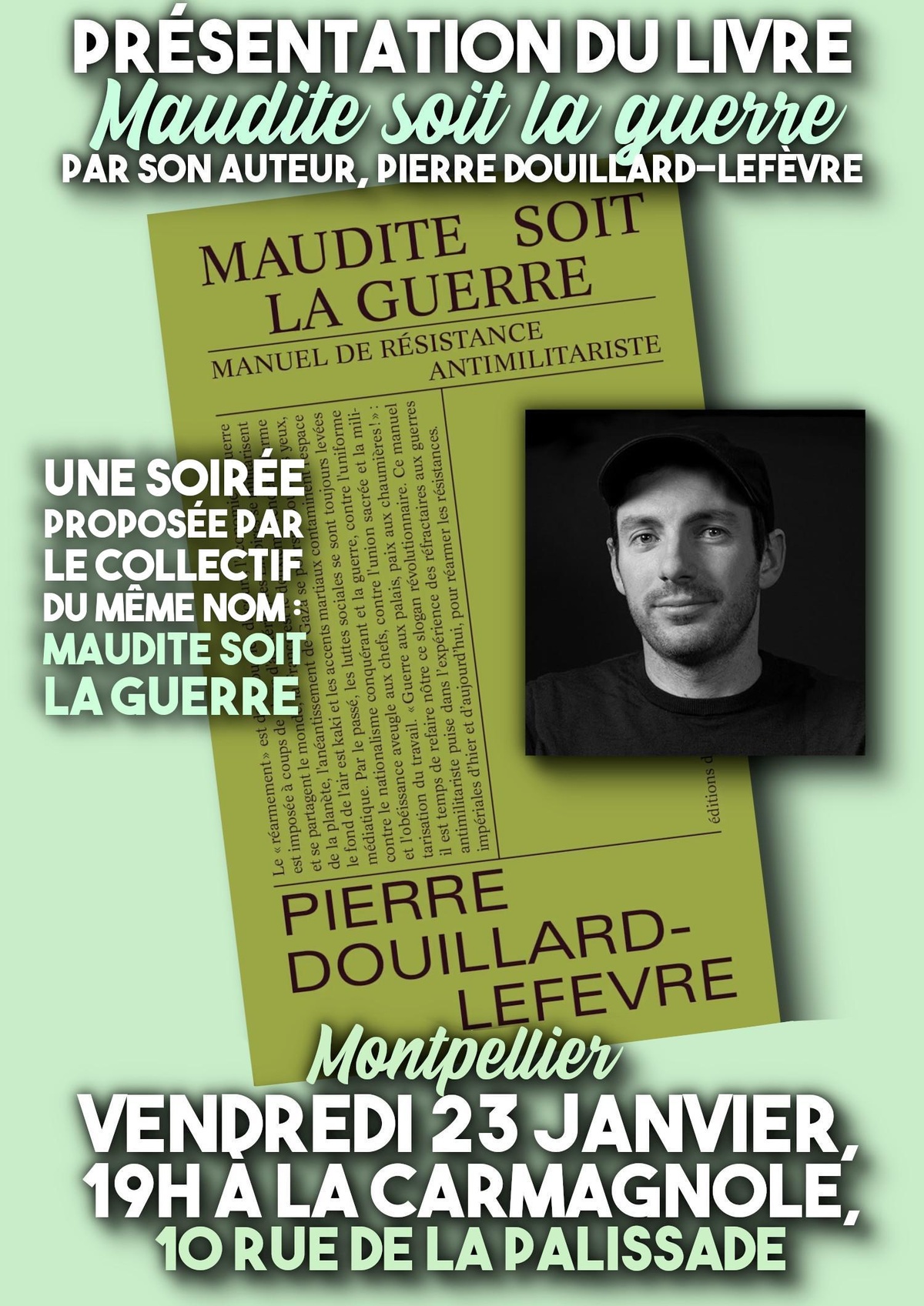 Pierre Douillard-Lefèvre présente son livre