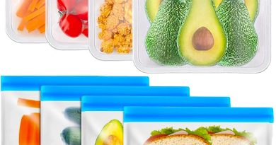 8 Sacs Nourriture en Silicone Sandwich Congélation Réutilisables Stockage Aliments Sacs Alimentaires de Rangement PEVA pour Légumes Lait Collations Viandes – Pourquoi ce produit mérite votre attention