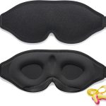 Masque de Nuit Innovant 2026 pour Hommes et Femmes, Conception Masque de Sommeil qui Bloque la Lumière pour Dormir, les Siestes, la Méditation, les Voyages (Noir) – Pourquoi ce produit mérite votre attention