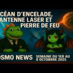 ACTU COSMO : Encelade et Pierre de Feu, du 1er au 8 octobre 2025