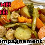 Accompagnement facile : légumes vapeur et sautés à l'ail
