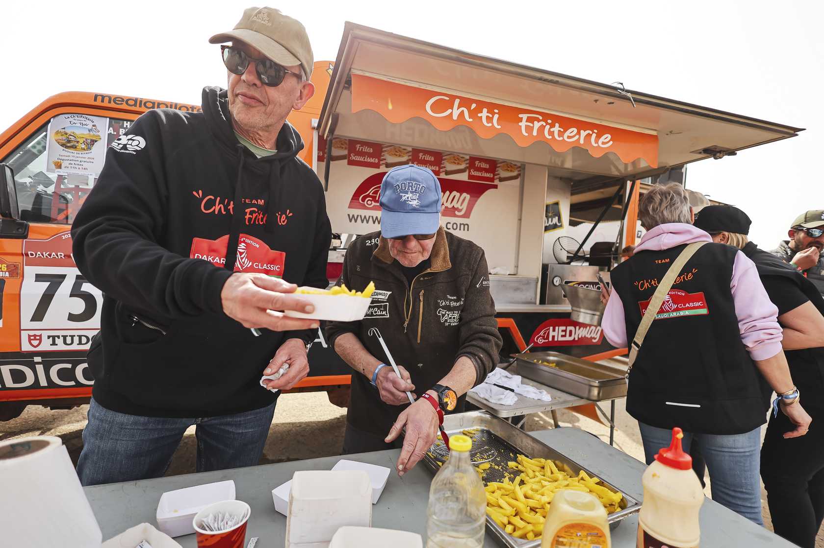 Hervé Diers et Alain Brousse prennent le départ de leur 4e édition du Dakar
