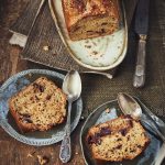 Cake au tahini et pépites de chocolat