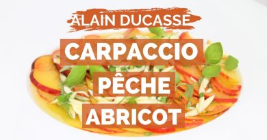 Carpaccio de Fruits : La Recette d'Alain Ducasse