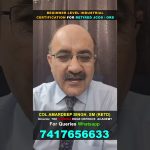 Certificat industriel pour JCOs/ORs retraités : lancez-vous !