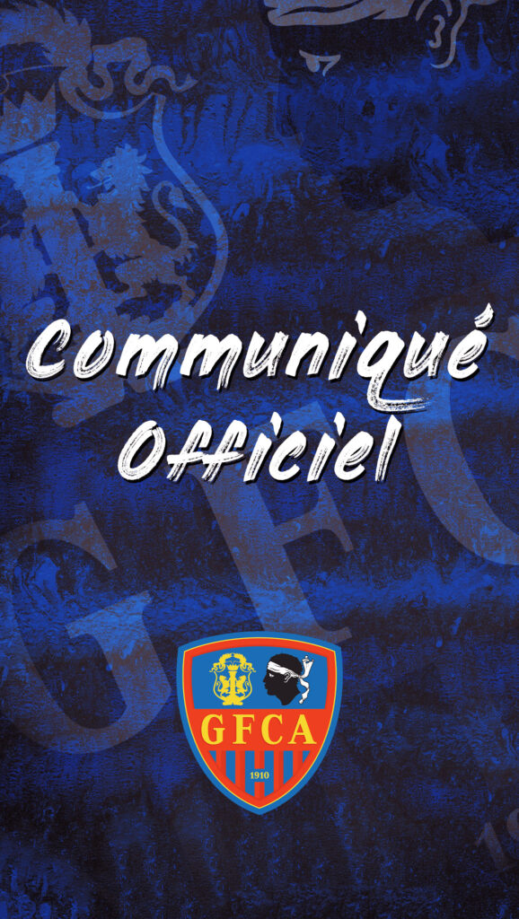 Le GFCA publie un communiqué officiel sur la situation actuelle du club