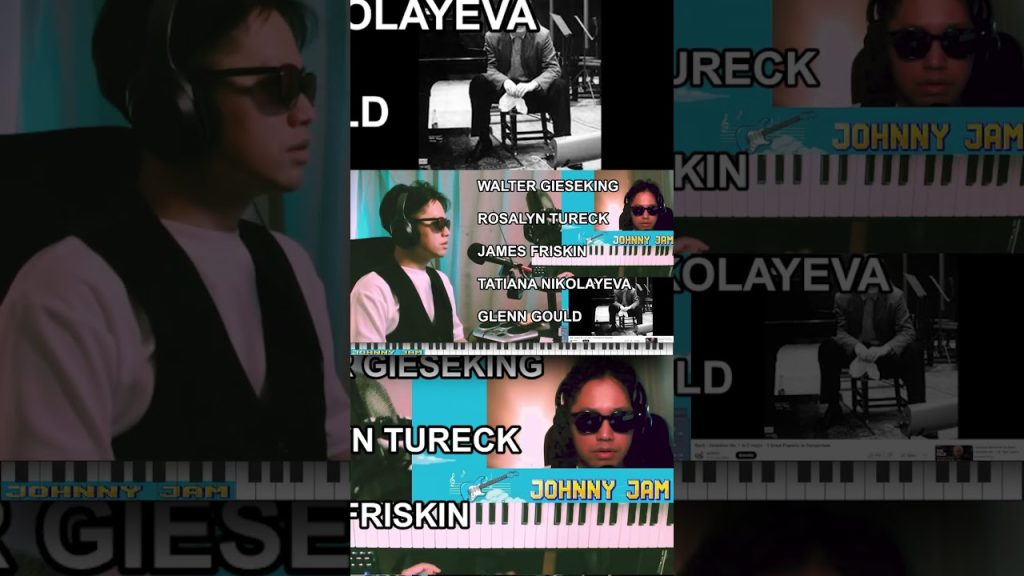 Comparaison de 5 grands pianistes sur l'Invention No. 1 de Bach