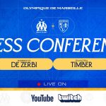 🎙️ Conférence de presse de De Zerbi et Timber avant #OMRCL