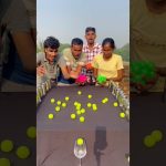 Défi familial amusant : le meilleur jeu de balles multicolores