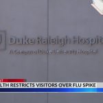 Duke Health limite les visiteurs suite à une hausse de grippe à Raleigh