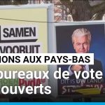 Élections néerlandaises : bureaux de vote ouverts aujourd'hui