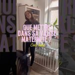 Essentiels à glisser dans la valise maternité pour bébé