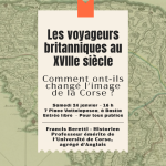 Les voyageurs britanniques au XVIII ème Siècle – Francis Beretti historien Professeur émérite de l Université de Corse. - Musanostra
