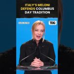 Giorgia Meloni défend le Columbus Day et critique la culture woke