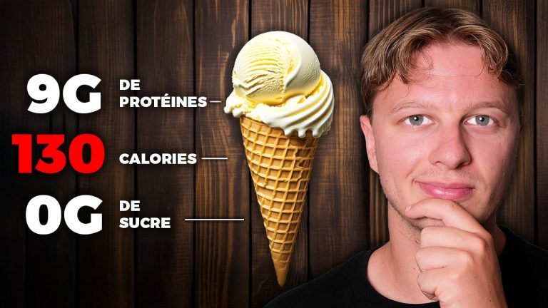 Glace protéinée maison ultra fraîche sans sorbetière 🍦❄️