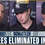 Goldschmidt, Fried et Schlittler réagissent à l'élimination des Yankees