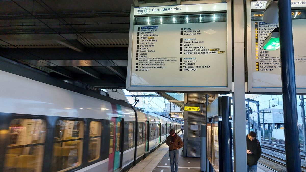 RER B : trafic perturbé sur l'ensemble de la ligne suite à un accident grave