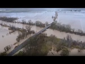 Inondations massives dans le sud de la France après des pluies