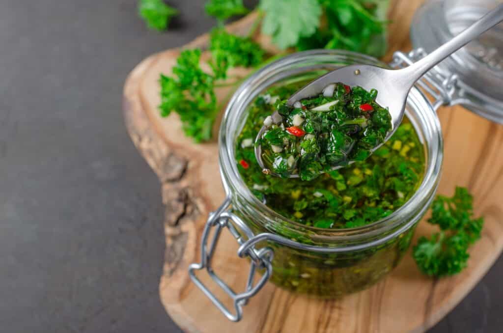 La vraie sauce chimichurri traditionnelle