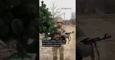 Les soldats ukrainiens souhaitent une bonne année !