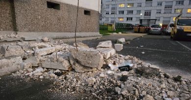 Effondrement d’un balcon à Vitry-sur-Seine : un risque évité de justesse au pied d’une tour de 16 étages « Un drame a été évité de peu » : à Vitry-sur-Seine, un balcon chute du treizième étage, des habitants inquiets