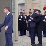 Macron et Zelenskyy : Étreinte chaleureuse à l'Élysée