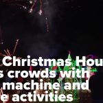 Maison de Noël d'Earnul : foule, neige et activités festives