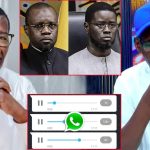 Mary Teuw Niane dévoile un audio exclusif sur SONKO & Diomaye