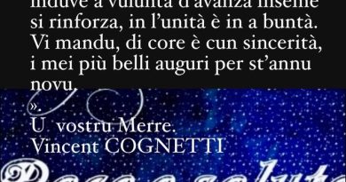 Morosaglia : message de vœux adressé au maire pour soutenir l’action communale en 2025 Commune de Morosaglia / Ponte-Leccia