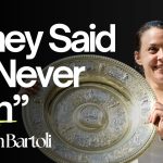 On lui a dit d'arrêter le tennis. Elle a gagné Wimbledon.