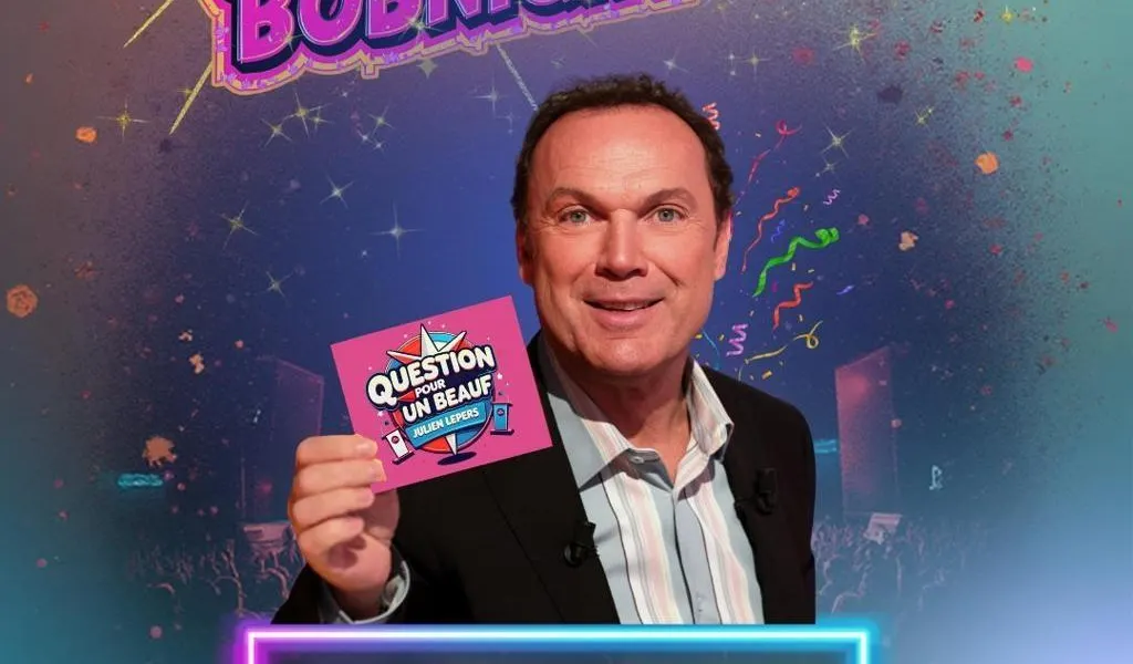 Julien Lepers animera « Question pour un beauf » au festival Bobfest à Nantes.