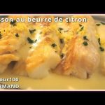 Poisson poêlé au beurre de citron savoureux