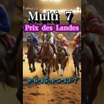 Prix des Landes : Multi 7, la clé du succès au Quinté !