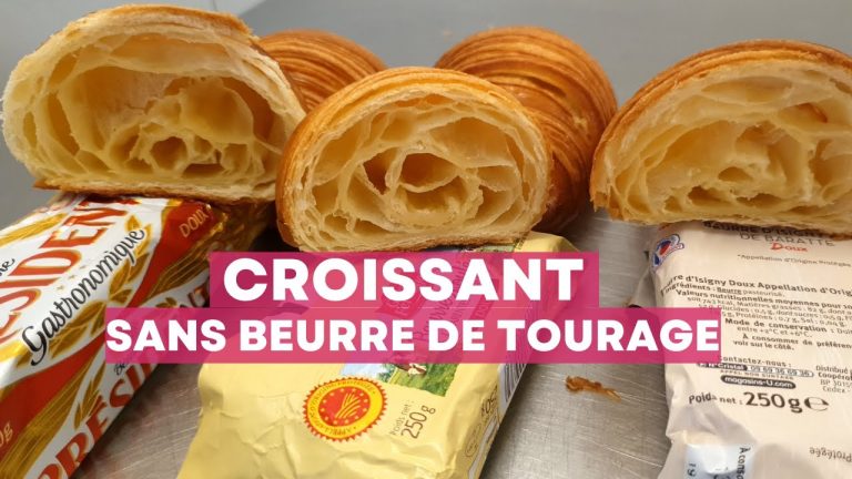 Quel beurre choisir pour des croissants sans tourage ?