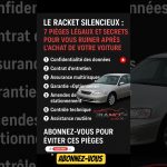 Racket caché : 7 pièges financiers après l'achat de ta voiture