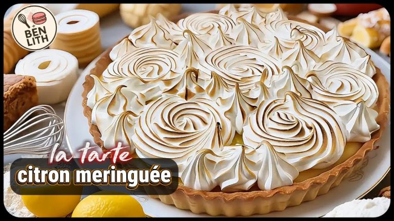 Recette de Tarte au Citron Meringuée : Meringue Parfaite 🍋