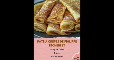Pâte à crêpes : le secret de Philippe Etchebest dévoilé ! Recette de crêpes par Philippe Etchebest