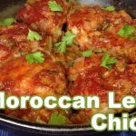 Recette de poulet au citron à la marocaine