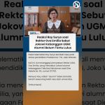 Roy Suryo réagit : Ova Emilia défend Jokowi, mais les alumni...