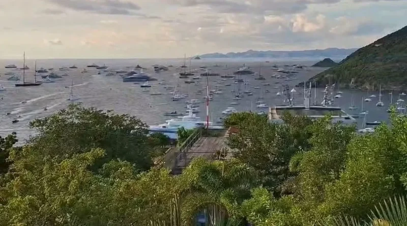 VIDEO. Saint Sylvestre à Saint-Barthélemy : le plan d’eau de Gustavia a toujours la côte auprès des plaisanciers