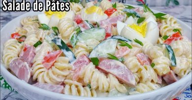 Découvrez la Salade de Pâtes Crémeuse qui Fait Fureur ! Salade de Pâtes et Vinaigrette : Recette Facile