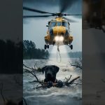 Secours en Hélicoptère lors de la Tempête : Vidéo Virale