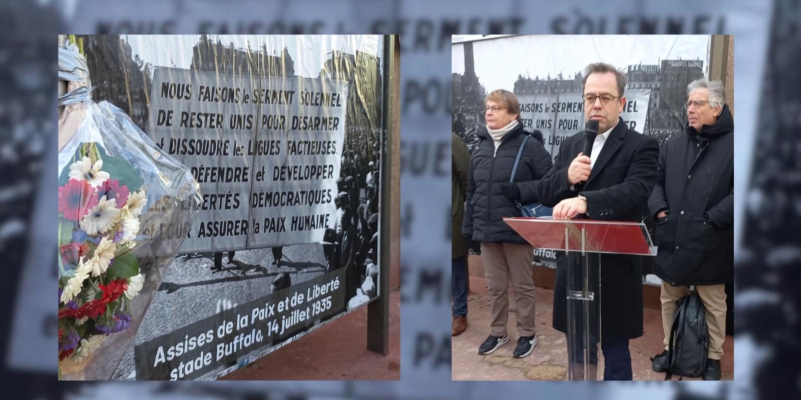 Hommage à Victor et Ilona Basch le 10 janvier 2026 - Parti Socialiste de Montrouge (92)