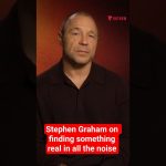 Stephen Graham : À la recherche de l'authenticité.