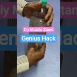 Support mobile astucieux en bouteille plastique : zéro coût !