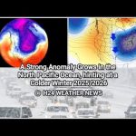 Une Anomalie dans le Pacifique Nord Prédit un Hiver Froid 2025/2026