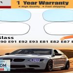 Verre de miroir chauffant pour rétroviseur latéral blanc