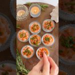 Verrines légères et savoureuses pour un Noël festif