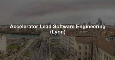 Accelerator Lead Software Engineering (Lyon) Accelerator Lead Software Engineering (Lyon)